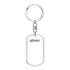 Dog Tag with Swivel Keychain