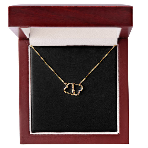 Interlocking Heart Necklace