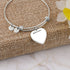 Heart - Adjutable Luxury Bangle