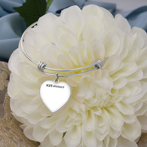 Heart - Adjutable Luxury Bangle