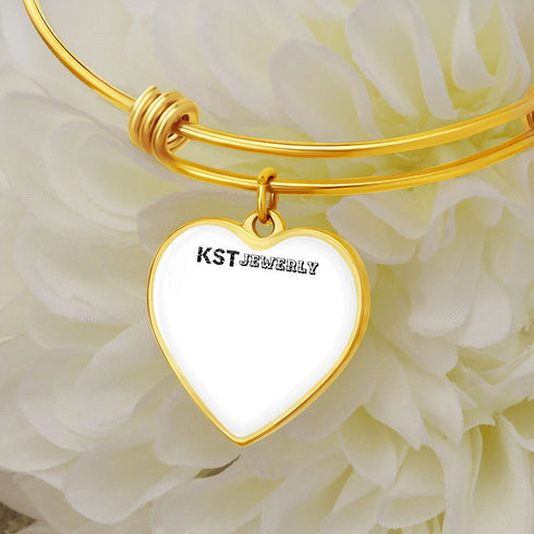 Heart - Adjutable Luxury Bangle