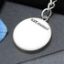 Circle Pendant with Keychain