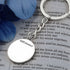 Circle Pendant with Keychain