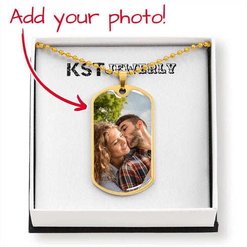 Luxury Dog Tag Pendant